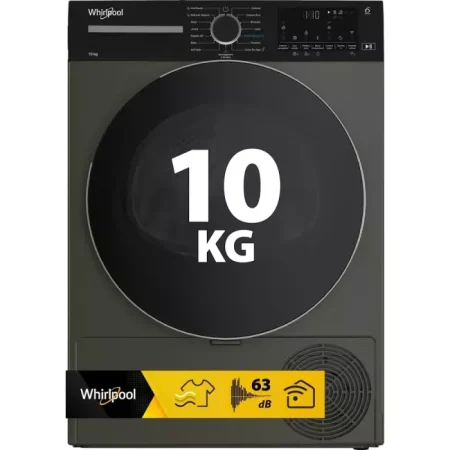 Sèche-Linge Whirlpool 10kg Pompe à Chaleur CWD104MGBS - Anthracite